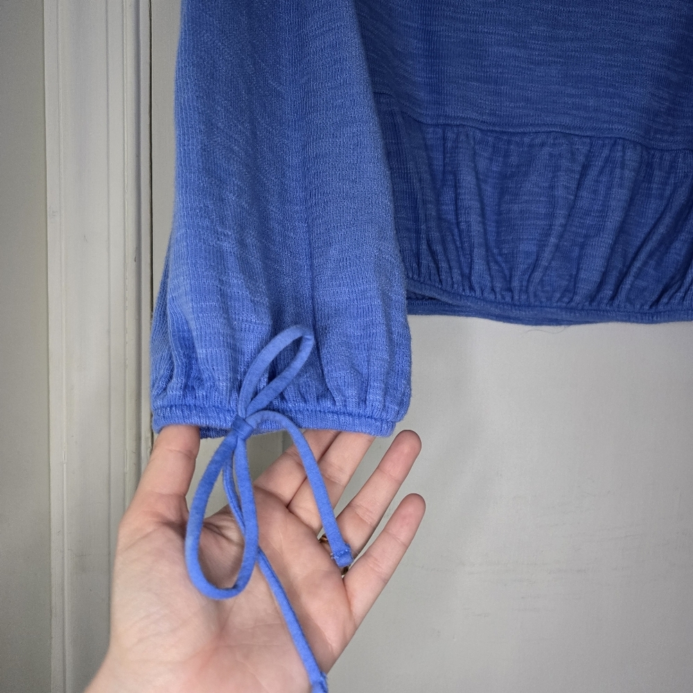 Aerie Blue Small Sweatshirt With Tags - Picture 5 of 8